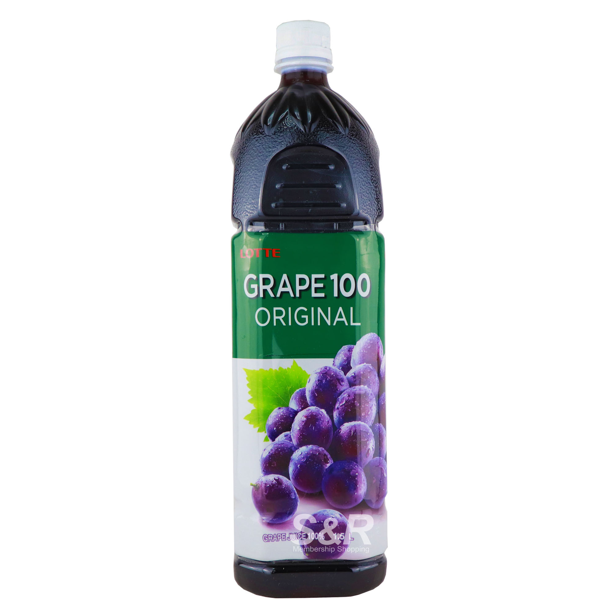 Lotte Grape 100 Original Juice Drink 1.5L